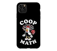 Coop Math Funny Backyard Chicken Poultry Keeper Case for iPhone 11 Pro Max