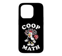 Coop Math Funny Backyard Chicken Poultry Keeper Case for iPhone 15 Pro