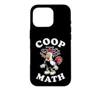 Coop Math Funny Backyard Chicken Poultry Keeper Case for iPhone 16 Pro