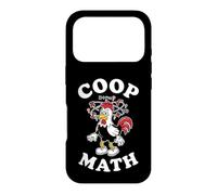 Coop Math Funny Backyard Chicken Poultry Keeper Case for iPhone 17 Pro