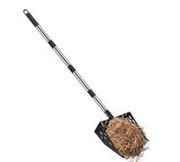 Coop Scoop Stainless Steel Adjustable Long Handle 2 In 1