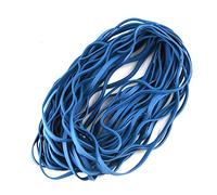 Coopay 12 Inches Extra Large Rubber Bands, 30 Pieces Heavy Duty Trash Can Band Bulk, Strong Elastic Bands for Office Supply School Home, Garbage Cans, File Folders (Blue)