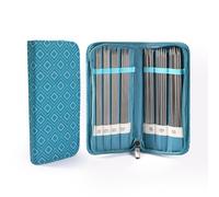 Coopay Double Pointed Knitting Needle Set, Sock Needle Set, DPN Knitting Needles Short 20cm, Double Ended Knitting Needles with Case, Double Point Needles for Socks, Mittens and Smaller Projects