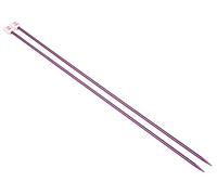 Coopay Knitting Needles 3.5mm x 35cm, Metal Knitting Pins Beginners Professional Knitters, Lightweight Knitting Needles for Arthritic Hands, Long Needles for Jumpers Blankets Large Projects