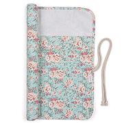 Coopay Large Knitting Needle Case 14 Inch, Extra Long Straight Needle Storage With 20 Slots, Canvas Roll Holder Flower Bag UK