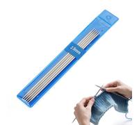Coopay Mentall Needles Set, 2.5 mm Knitting Needles Set, 15 cm Length Knitting Needles for Socks, Scarves, Hats, Pets, Sweaters, Socks Knitting for Beginners, Sock Needles 2.5 mm