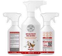 Cooper and Gracie Anti Bac Poultry First Aid Skin and Feather Spray, 500ml | For the Vent, Comb, Wattles and Plumage, as Part of Flock Care, for Chickens, Hens, Bantams and Ducks, Vegan, Cruelty-Free