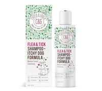 Cooper and Gracie Dead Sea Flea & Tick Shampoo, Itchy Dog Formula, 300ml | Rinses Out Fleas and Dirt at Bath Time, With a Globally Patented Mineral Complex, Veterinary-Dermatologist-Led, Vegan