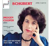 Cooper, Imogen - Schubert: The Last Six Years 1823-1828, Piano Music Volume 3