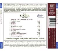 COOPER,JAMESON/DICKENSON,JAMES - VIOLINDUETTE VOL. 2 NEW CD