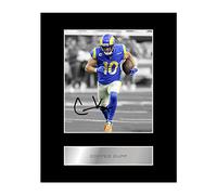 Cooper Kupp Pre Printed Signature Signed Mounted Photo Display #11 Printed Autograph Picture
