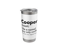 Cooper Like A Normal Guy Only Cooler Legend King First Name Stainless Steel Insulated Tumbler