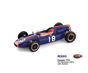 Cooper T53 GP Germany John Surtees 1961 1:43 2000 R320 BRUMM