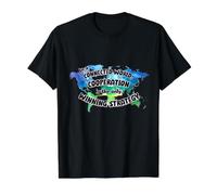 Cooperation Winning Strategy Value Graphic T-Shirt, Men, Black, M