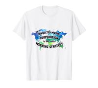 Cooperation Winning Strategy Value Graphic T-Shirt, Men, White, S