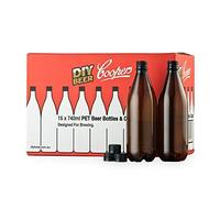 Coopers DIY Beer 740ml Oxygen Barrier Home Brewing Beer Bottling Set, Qty. 15