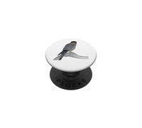 Cooper's Hawk Original Ornithology Bird Art PopSockets Adhesive PopGrip