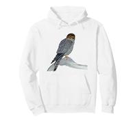 Cooper's Hawk Original Ornithology Bird Art Pullover Hoodie