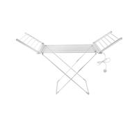 Coopers of Stortford - 12m Heated Winged Airer with 18 Aluminium Bars - Electric Clothes Dryer for Towels, Bedding & Woollens - Lightweight, Easy to Store & Energy Efficient