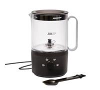 Coopers of Stortford - 2-in-1 Milk Warmer and Frother - Electric Jug for Frothy Coffee, Hot Chocolate and Barista Style Drinks - 500W with Stainless Steel Heating Plate