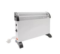 Coopers of Stortford - 2kW Convector Heater with 3 Heat Settings - Portable Lightweight Electric Heater with Thermostatic Control and Safety Features for Rooms up to 20m²