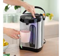 Coopers of Stortford - 3L Thermal Water Boiler, Instant Hot Water Dispenser - Stainless Steel Water Boiler with12 Set Timer Settings - Electric Instant Kettle