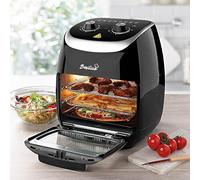 Coopers of Stortford Air Fryer Oven - Multi-Function Small Air Fryer with Built-in Oven, Uses 99% Less Fat & Oil - Rotisserie, 360° Rotating System Heats Up Fast