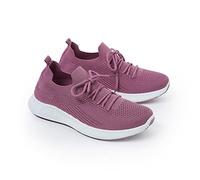 Coopers of Stortford 7 Purple Lace Slip On Trainers