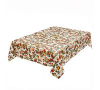 Coopers of Stortford Autumn Fruits Dining Tablecloth L175 xW135cm | Machine Washable Use Indoor Or Outdoor