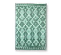 Coopers of Stortford Aztec Outdoor Garden Rug (Sage Green, 150 x 240cm)