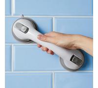 Coopers of Stortford Bathroom Grab Rail, with Super-Strength Suction Cups & 29cm Handle in White Coopers of Stortford White