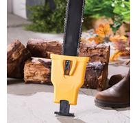 Coopers of Stortford Chainsaw Sharpener Blade Sharpening Tool With Reusable Stone Spare Included 22 X 14 X 4Cm