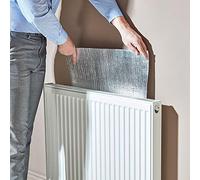 Coopers of Stortford - Easy-Fit Adhesive Radiator Heat Reflectors Foil Panels