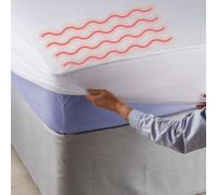 Coopers of Stortford Electric Blanket, King - Dual-Control, 45Cm Deep Elasticated Fitted Skirt, Mains-Operated, Cable 1.5M