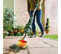 Coopers of Stortford - Electric Weed Burner with Four Nozzles - 2000W Mains Powered Weed Blaze for Paths Patios and Beds - Lightweight Long Handle Design