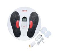 Coopers of Stortford - EMS TENS Machine Circulation Stimulator - Red Light Therapy Foot Massager - 9 Modes 20 Levels - LCD Display - Wireless Remote - Electrode Pads