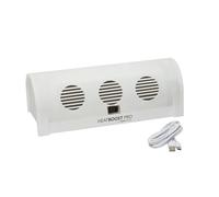 Coopers of Stortford - Heatboost Pro Radiator Fan with Rechargeable Battery & USB Lead - Energy-Saving Heat Circulator - Lightweight & Compact Heat Booster - Increase Heating Efficiency & Save Energy