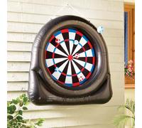 Coopers of Stortford - Jumbo Inflatable Dartboard with 6 Soft Stick-On Darts - Safe for All Ages - Easy to Inflate & Durable - Fun for 2-4 Players - Boosts Hand-Eye Coordination