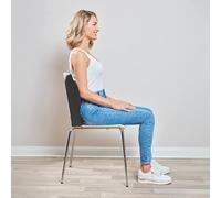 Coopers of Stortford - Lumbar Support Gel & Memory Foam Cushion - Encourages Good Posture - Cooling Gel Layer - Back Support & Pressure Relief - H38.4 x W45 x D10cm