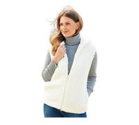 Coopers of Stortford M CREAM FLEECE BODY WARMER