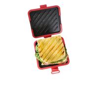 Coopers of Stortford - Microwave Toastie Grill - Crispy Char-Grilled Sandwiches in Minutes - Non-Stick Dishwasher Safe
