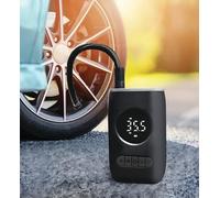 Coopers of Stortford - Portable USB Rechargeable Air Compressor - Compact 4V 75PSI Tyre Inflator with Torch and Storage Bag for Cars, Bikes, Airbeds, and Balls