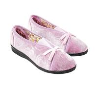 Coopers of Stortford Secret Stretch Slippers (Rose, uk_footwear_size_system, adult, women, numeric, medium, numeric_5)