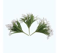 Coopers of Stortford - Set of Three Artificial Snowdrop Picks - Weather Resistant Spring Flowers for Pots and Window Boxes