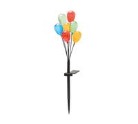 Coopers of Stortford - Solar Balloon Tree Light with 7 Colourful LED Balloons - Weatherproof Garden Stake, Solar-Powered, Easy Outdoor Installation