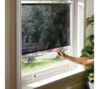 Coopers of Stortford - Suction Cup Sunscreen Roller Blind - UV Window Shade for Privacy & Glare Reduction, Easy Fit Blinds with Suction Cups - Retractable Blackout Blinds (150 x 45)