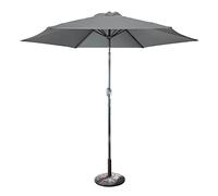 Coopers of Stortford - Tilting Garden Parasol with Crank Handle 2m or 2.7m - UV Resistant Outdoor Umbrella with 30 Degree Tilt