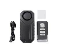 Coopers of Stortford - Vibration Shed Alarm Wireless Security System for Doors and Windows - Battery Operated Intruder Alert with Remote Control