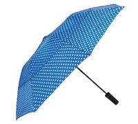 Coopers of Stortford - Windproof Umbrella with Vented Canopy, Sturdy Frame & Rubberised Grip Handle - Compact Folding Umbrella with Carry Sleeve and Shoulder Strap