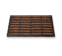 Coopers of Stortford X-Large Rubber and Coir Hurricane Door Mat